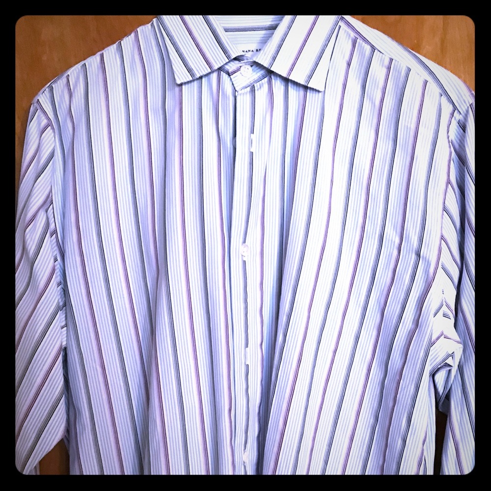 Men’s long sleeve Banana Republic dress shirt